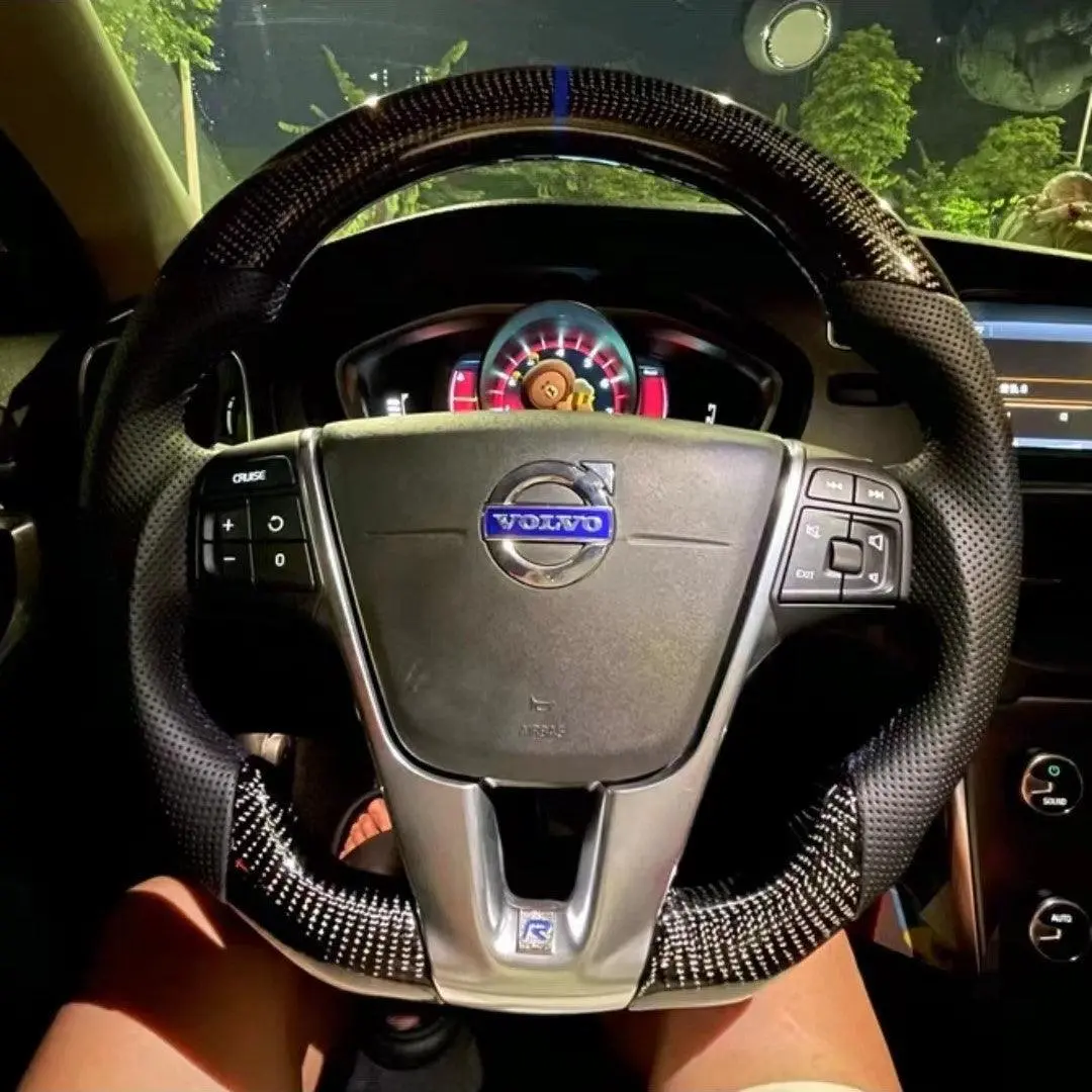 Volvo 2010-2018 V60 Carbon Fiber Steering Wheel | Ttd Craft 1