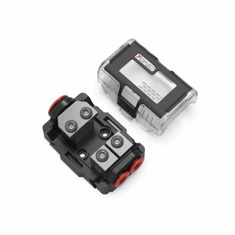 T-Spec Vfdb2 2-Position Mini Anl Fused Distribution Block 1