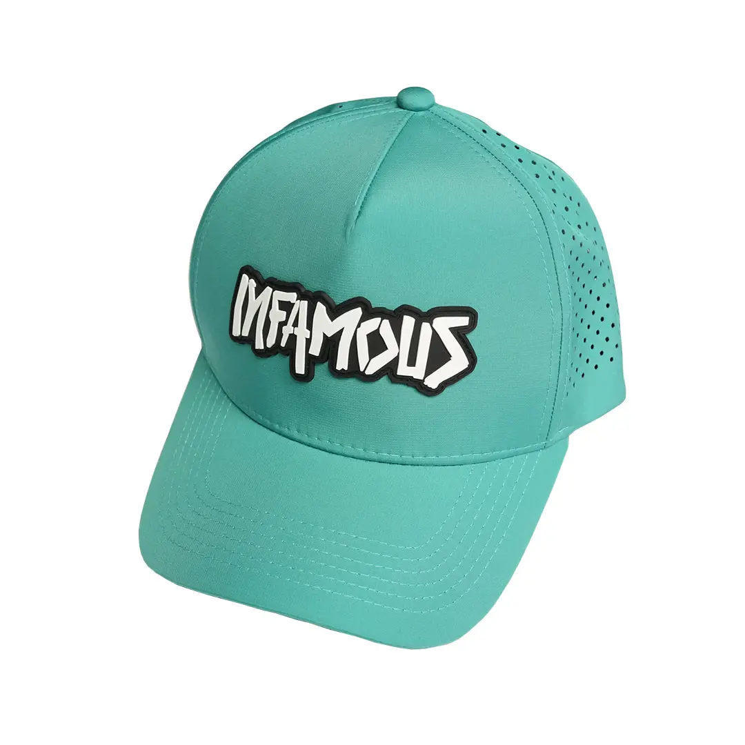 Infamous Weatherproof Snapback Hat - Tiffany 1