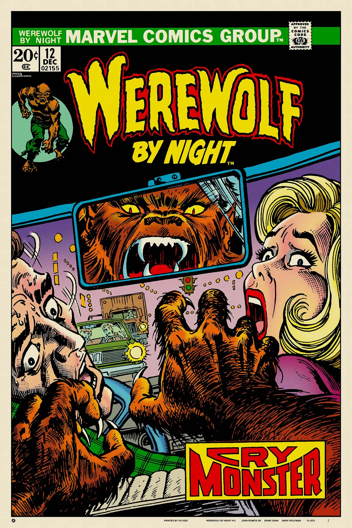 Werewolf By Night #12 Poster 1