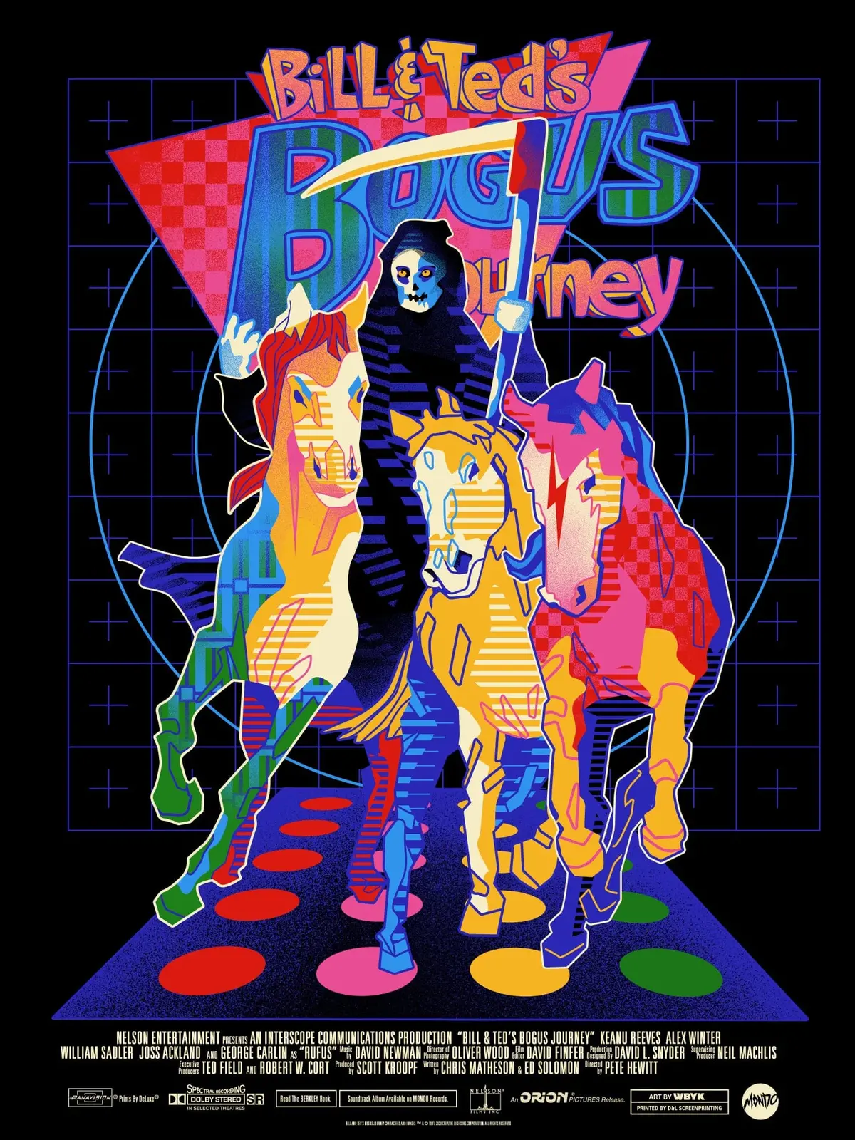 Bill & Ted's Bogus Journey Poster 1