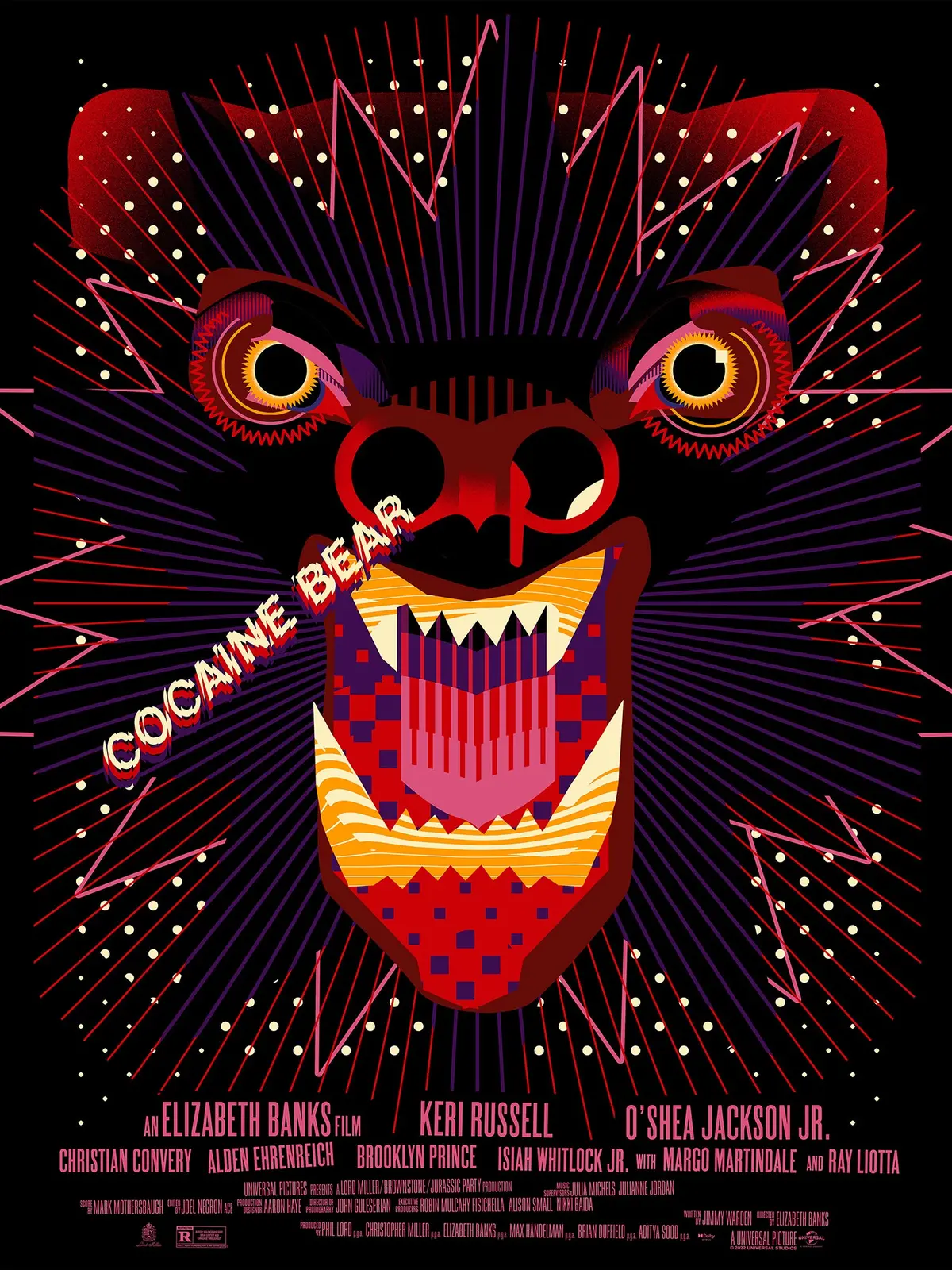 Cocaine Bear Poster 1