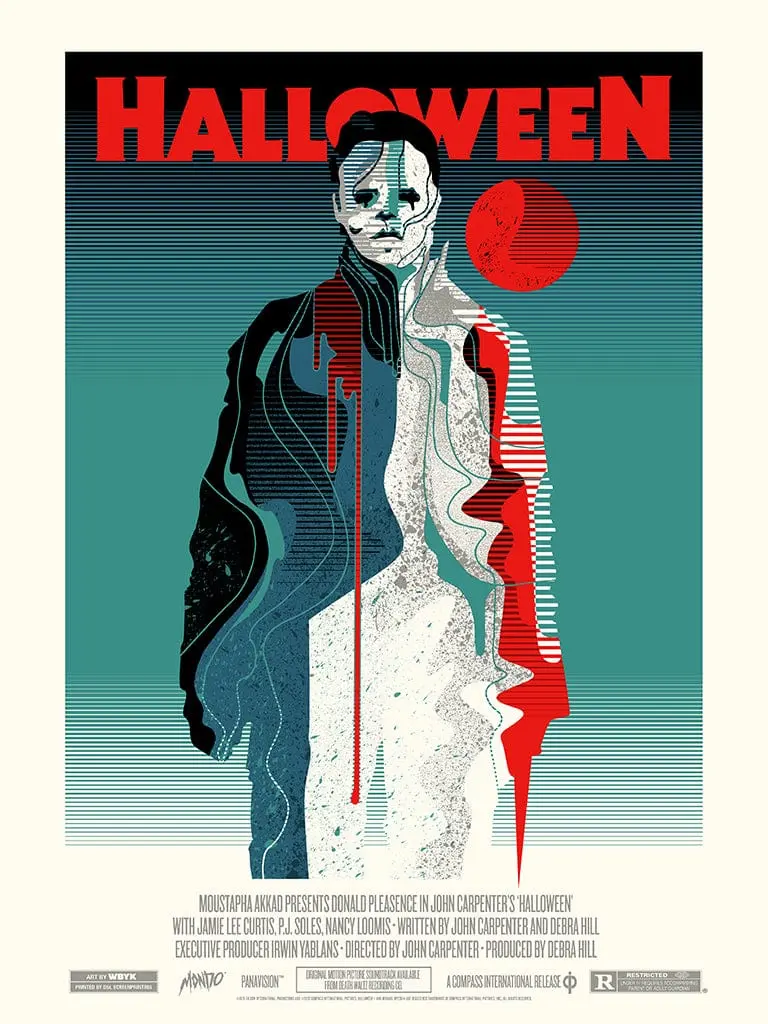 Halloween Screenprinted Poster 1