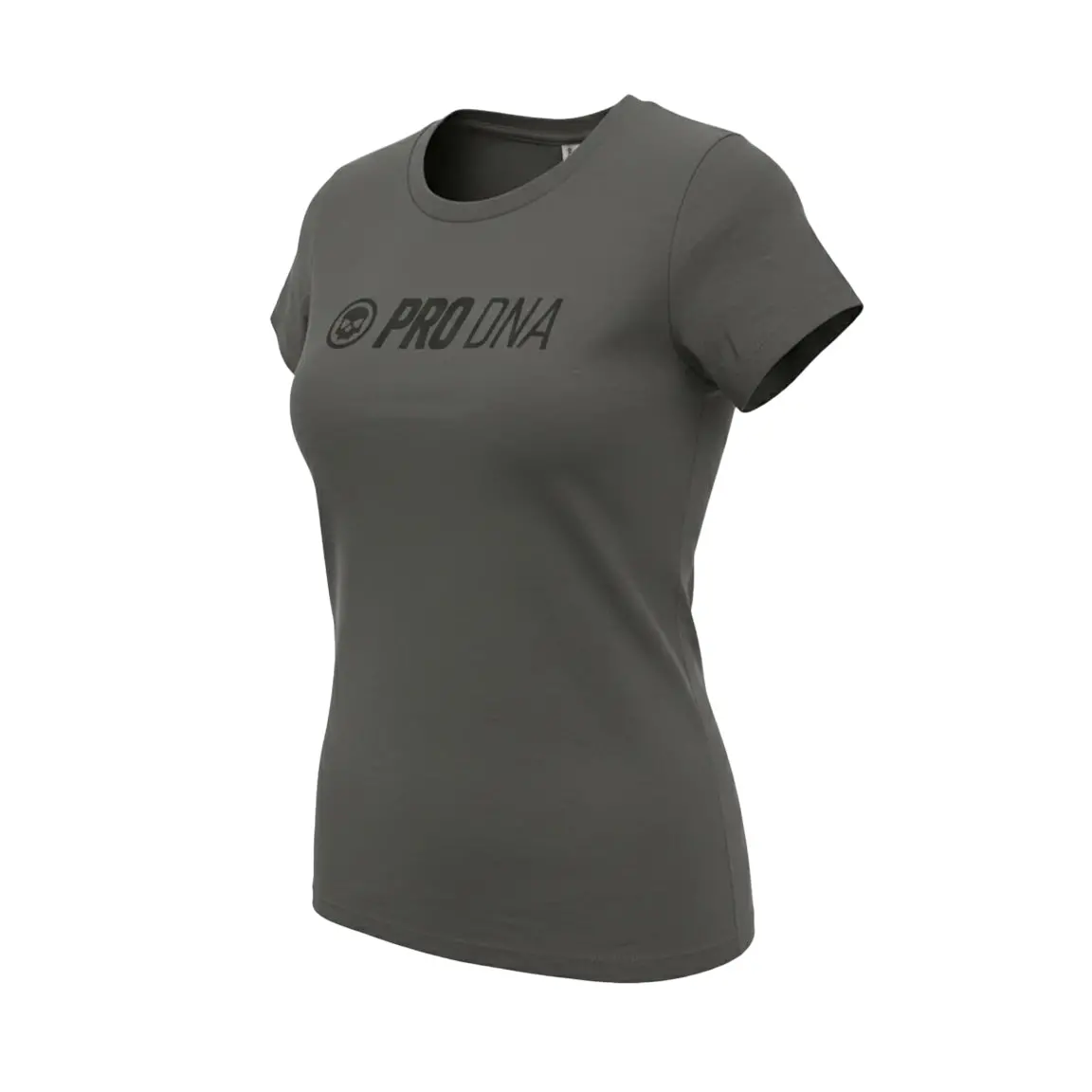 Womens Cotton Shirt - Pro Dna (Grey) 1