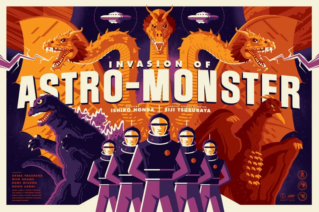 Invasion Of Astro-Monster Poster 1