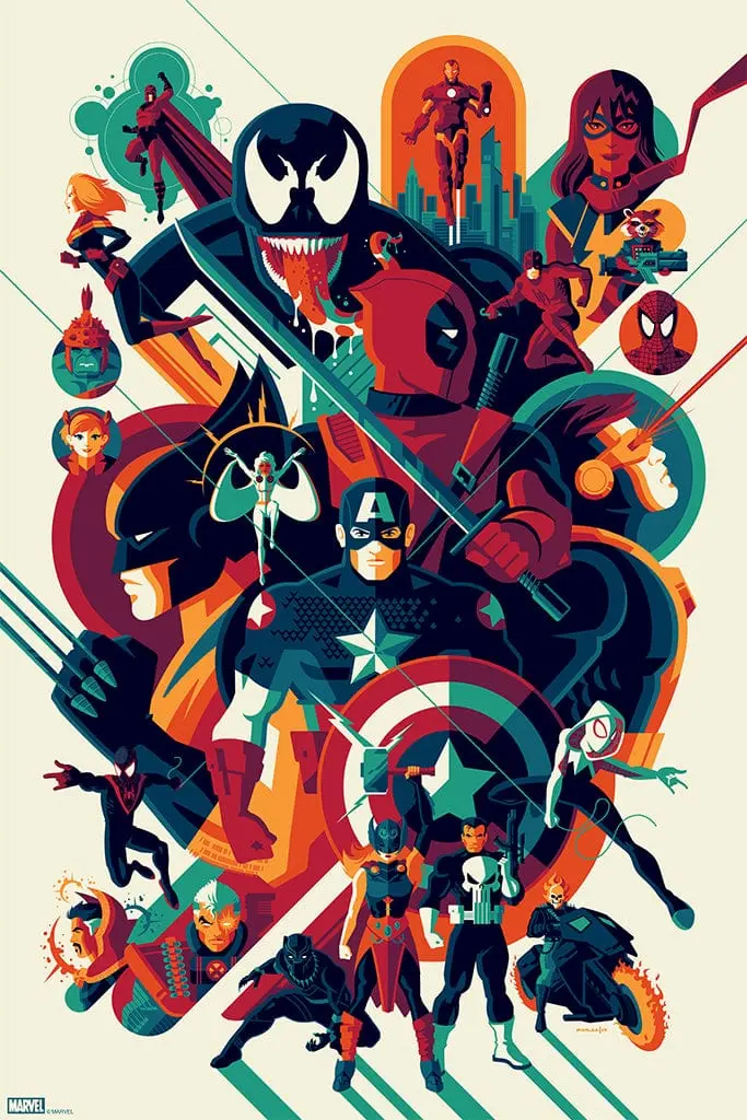 The Modern Age Of Marvel Poster 1