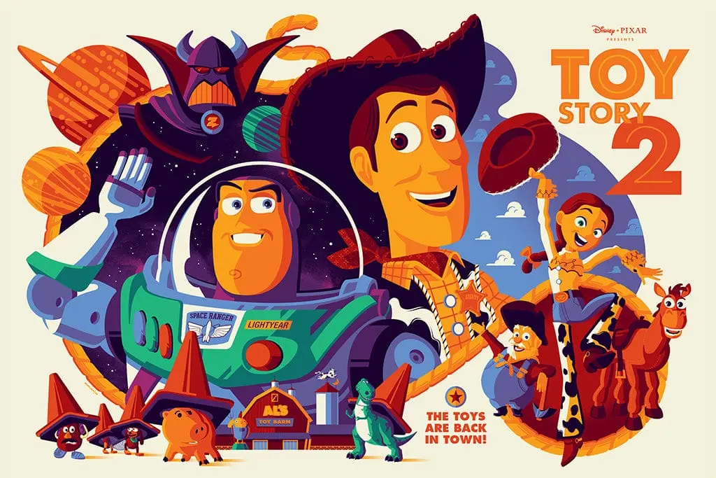 Toy Story 2 Poster By Tom Whalen 1