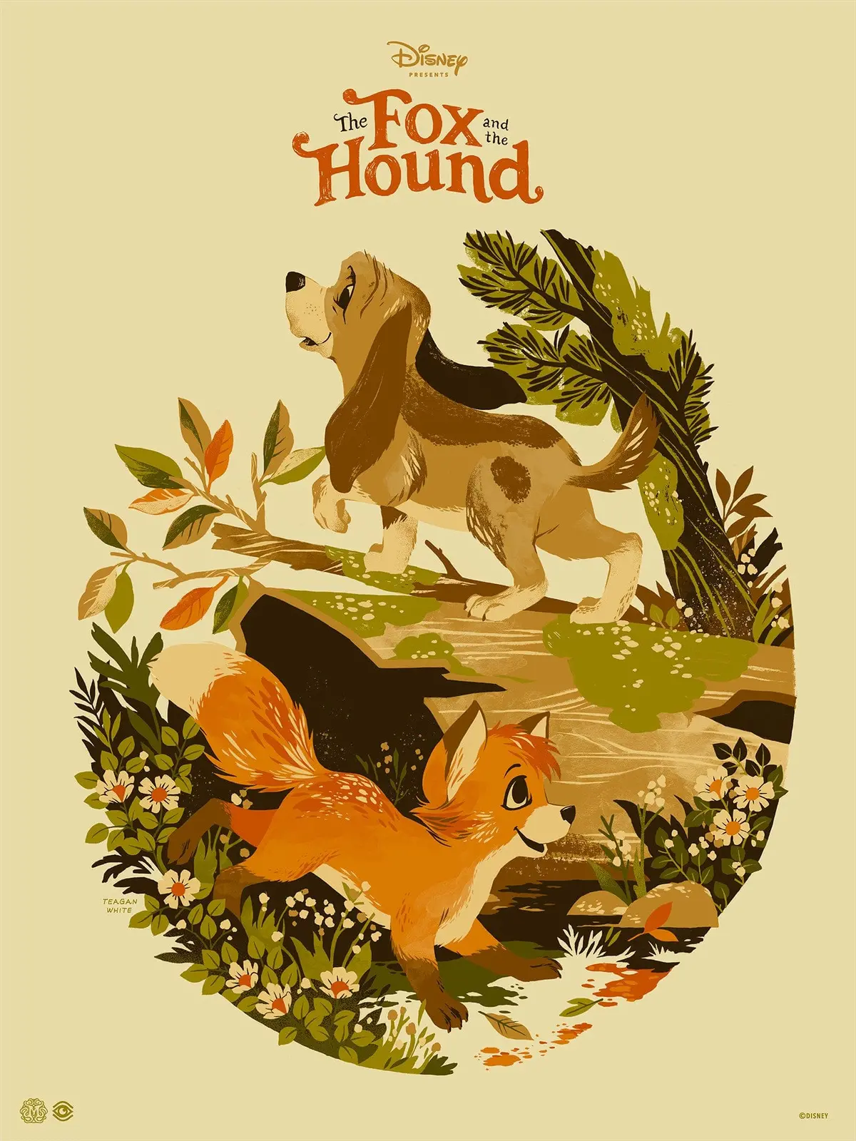 Mondo X Cyclops Print Works Print #10: The Fox And The Hound 1