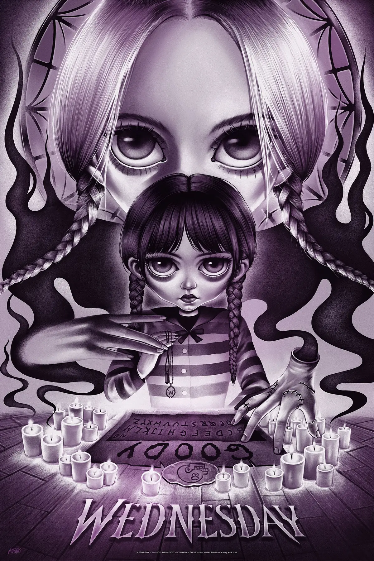 Wednesday Foil Variant Poster 1