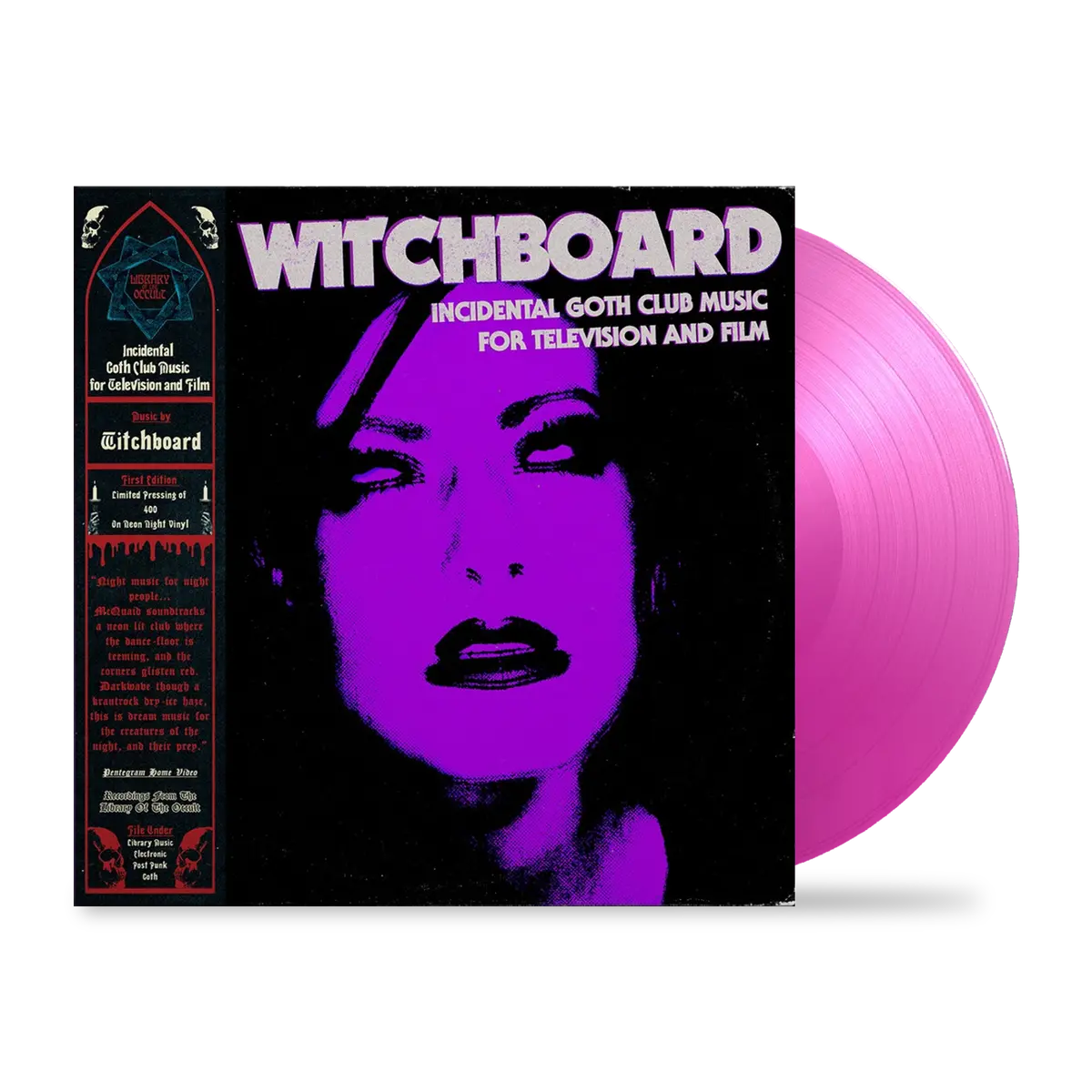Incidental Goth Club Music For Television And Film Lp By Witchboard 1