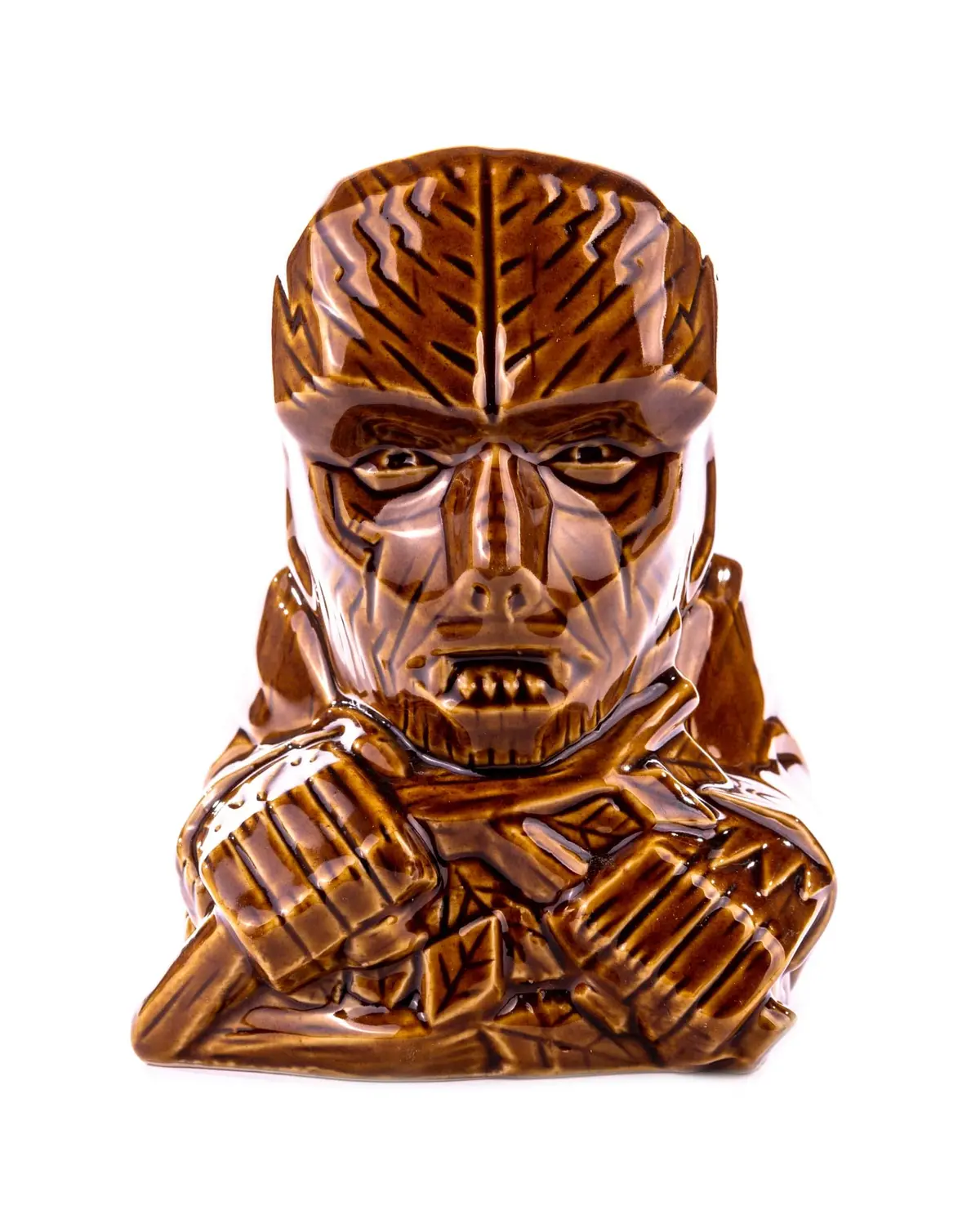 The Wolfman Tiki Mug - Alamo Brown Variant 1