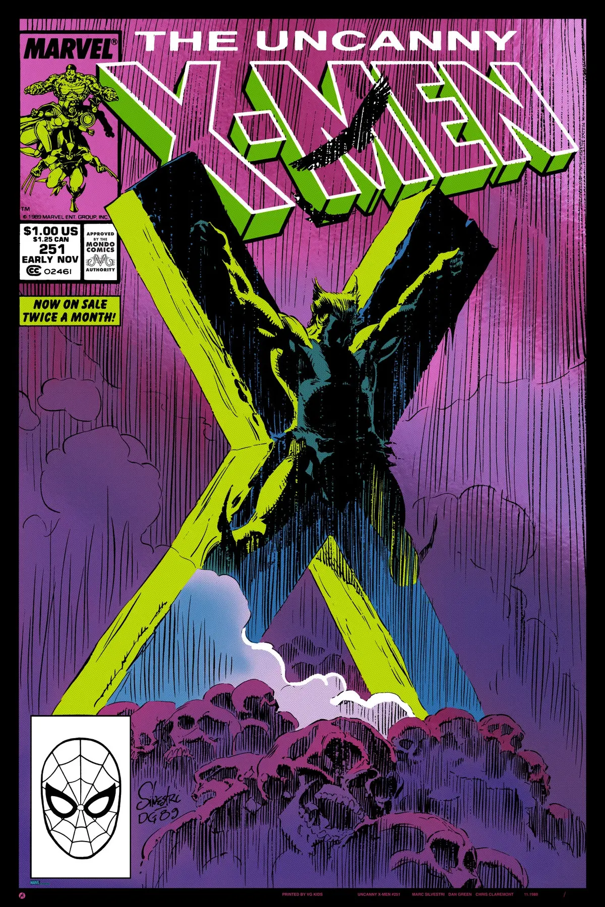 Uncanny X-Men #251 Poster 1