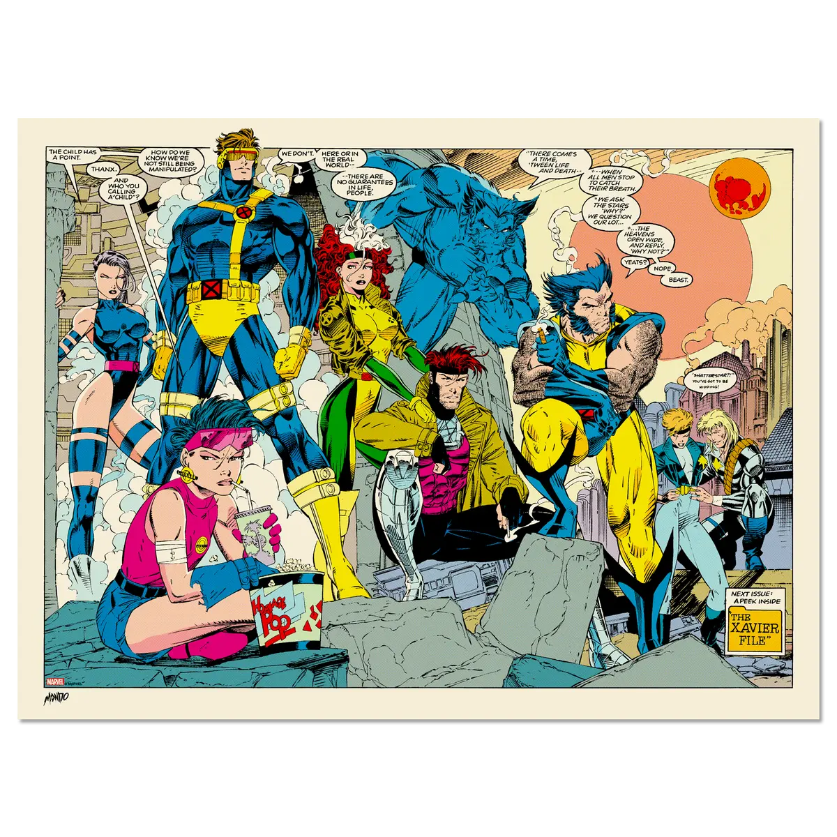 X-Men #11: "We Ask The Stars 'Why?'" Poster 1