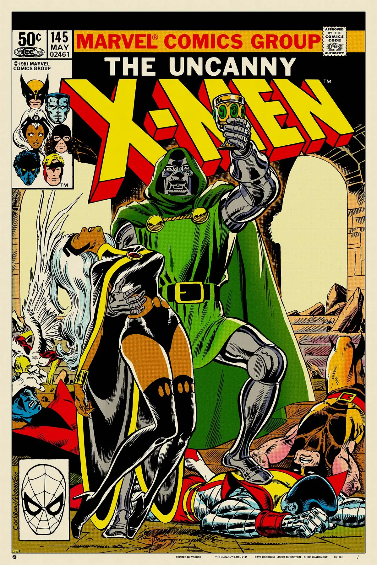 Uncanny X-Men #145 Poster 1