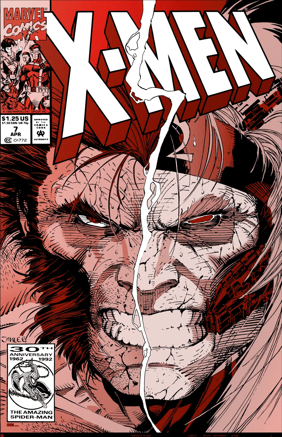 X-Men #7 Foil Variant Poster 1