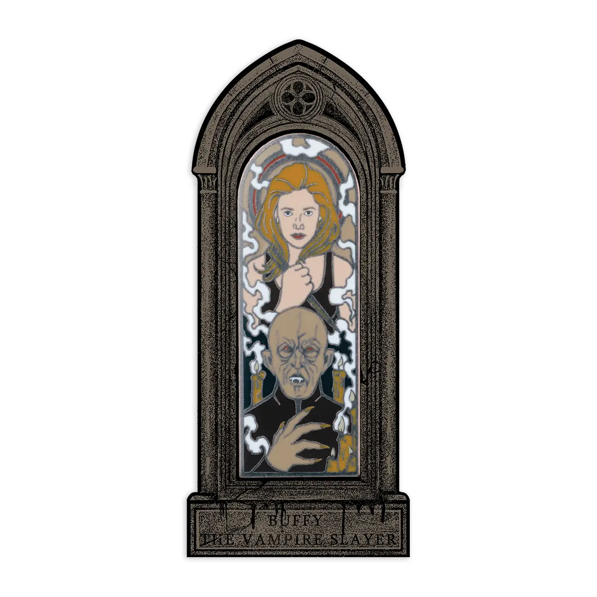 Buffy The Vampire Slayer – Buffy Vs The Master Enamel Pin 1