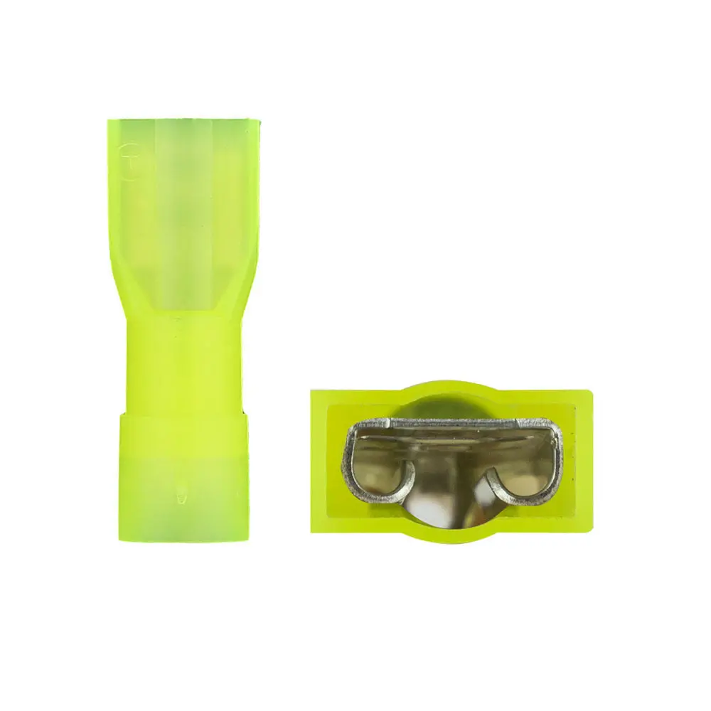 Metra Ynfd250f Nylon Fully Insulated Female Quick Disconnects 12/10 Gauge Yellow 1