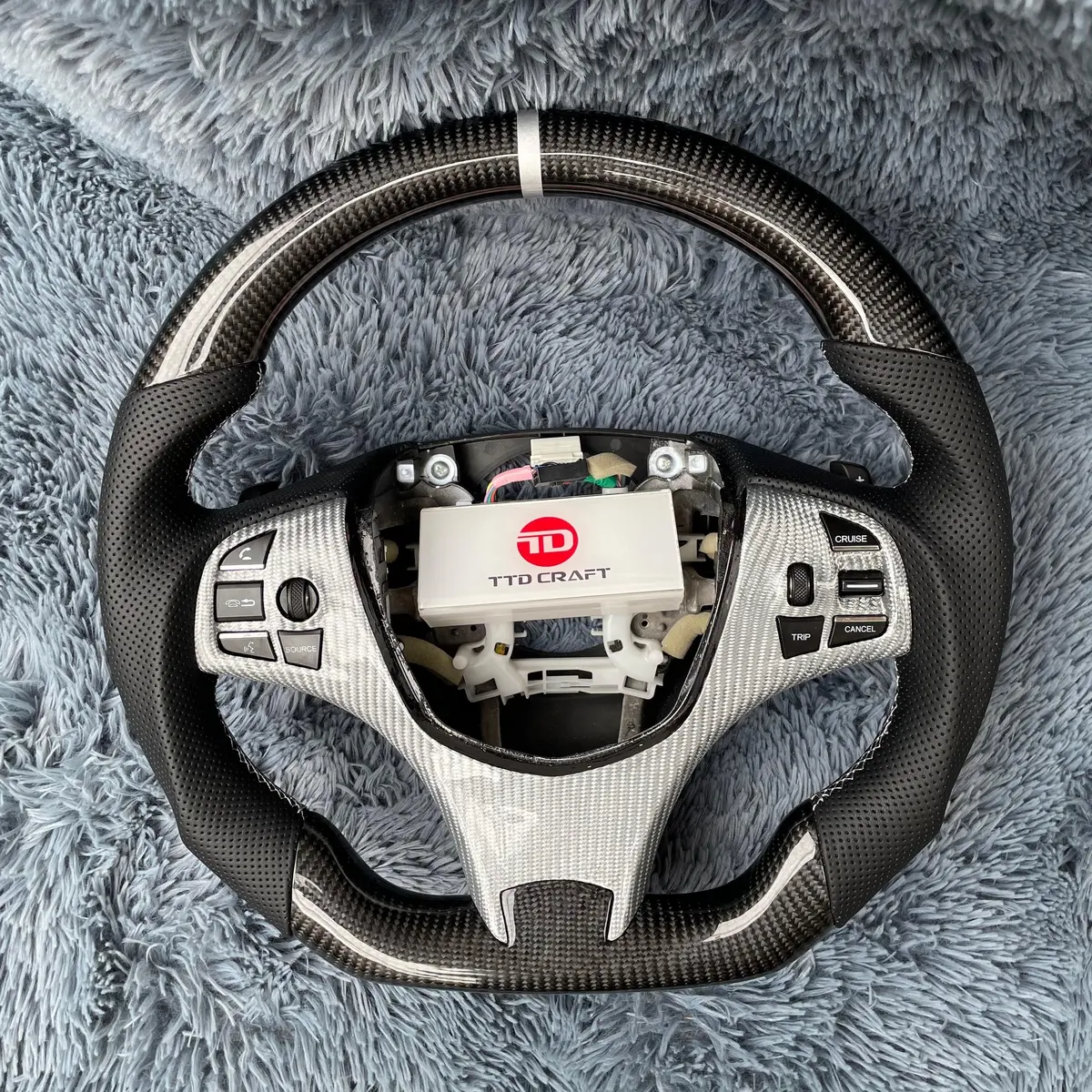 Acura Mdx / Rlx 2014-2019 Carbon Fiber Steering Wheel |Ttd Craft 1