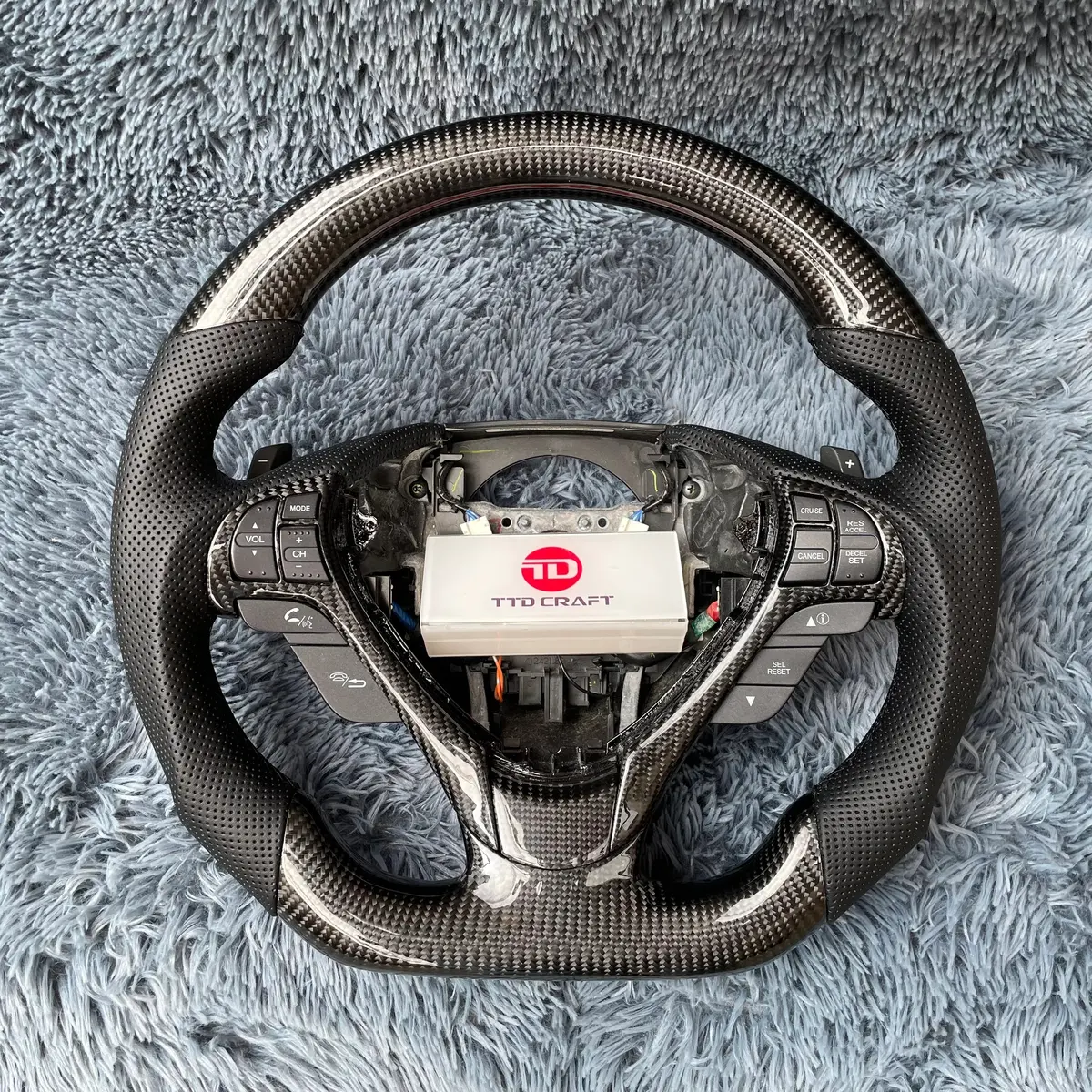 Acura Tl 2009-2014 Performance Steering Wheel Carbon Fiber Upgrade |Ttd Craft 1