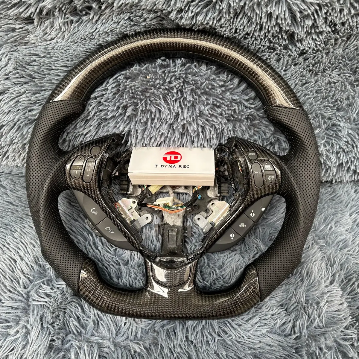 Acura 2007-2008 Tl Carbon Fiber Steering Wheel |Ttd Craft 1