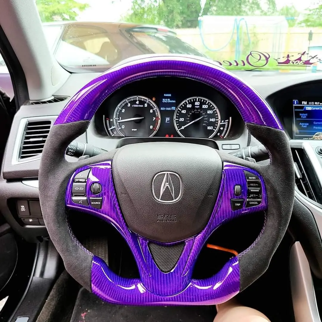 Acura Tlx/Mdx 2015-2020 Carbon Fiber Steering Wheel |Ttd Craft 1
