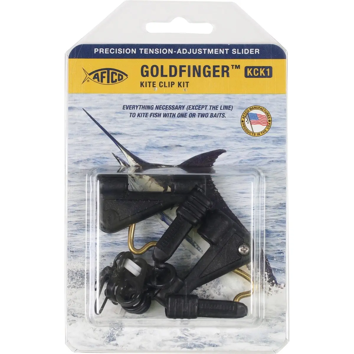 Aftco Goldfinger Kite Clip Kit 1