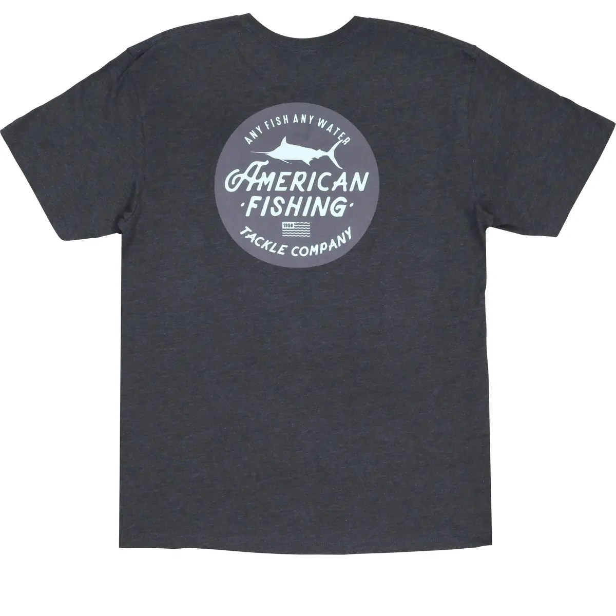 Aftco Rootbeer Short Sleeve Tee Charcoal Heather 1