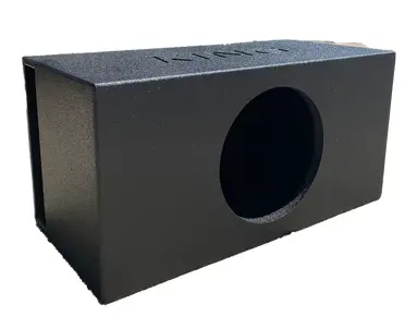 King Boxes Ak-12Vls Spray-Lined Single Vented 12" Subwoofer Box 1