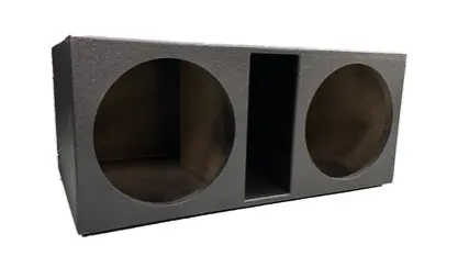 King Boxes Ak-15Dvxl Spray-Lined Xl Dual Vented 15" Subwoofer Box 1