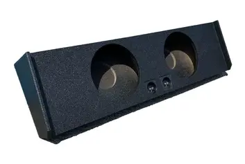 King Boxes Ak-Ford09-10 Spray-Lined Dual 10" Box For 09-22 F150 / 17-22 F250/350 Crew Cab 1
