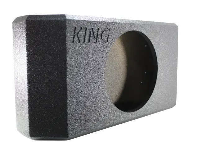 King Boxes Ak-Jwsg-12 Single 12" Jeep Swing Gate Spraylined Box 1