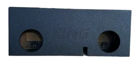 King Boxes Ak-Ty5-10 Dual 10" Spray-Lined Box 2005-23 Toyota Tacoma Double Cab 1