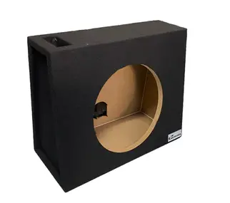 King Boxes Akt110 Single Vented 10" Wedge Style Subwoofer Box 1