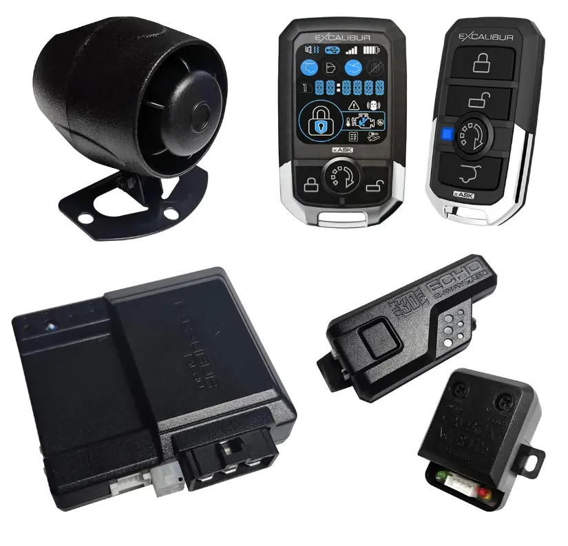 Omega Excalibur Al-1880-3D 2-Way Deluxe Remote Start, Security, And Keyless Entry 1