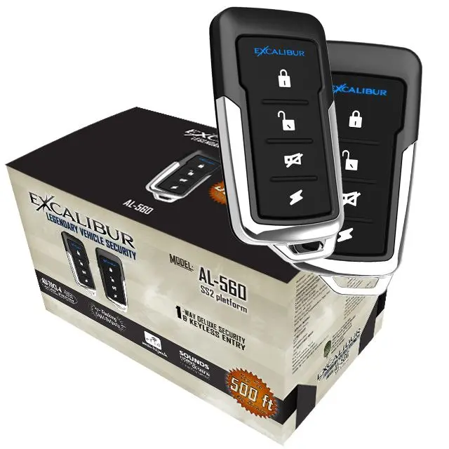 Omega Excalibur Al560 1-Way Security And Keyless Entry 1