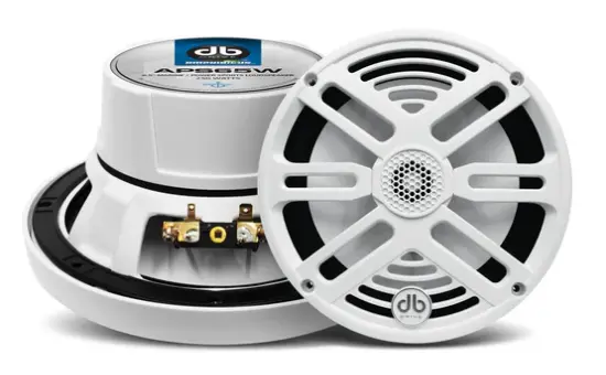 Db Drive Aps65w 6.5" White Marine Speakers 1