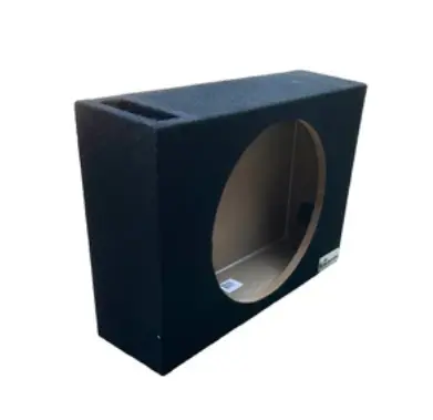 King Boxes Ashallowv12 Shallow Single Vented 12" Subwoofer Box 1