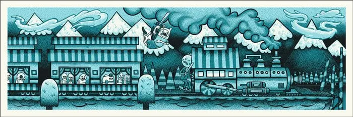 Mystery Train (Blue Colorway) 1