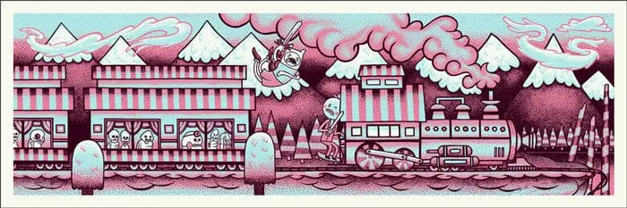 Mystery Train (Pink Colorway) 1