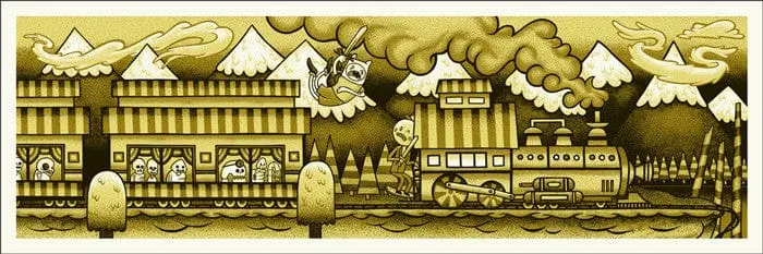 Mystery Train (Yellow Colorway) 1