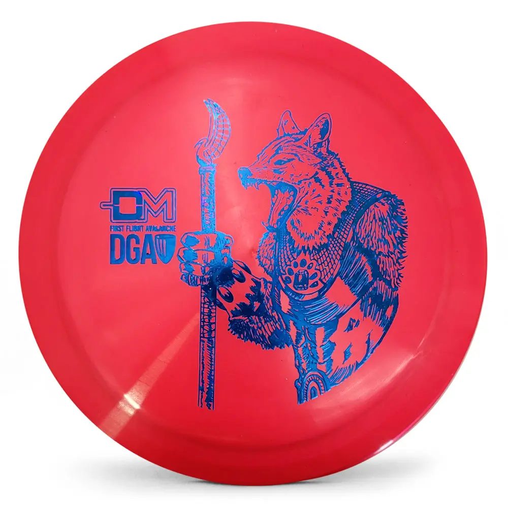 Dga First Flight Proline Avalanche Wolf Warrior April 2023 Discmember -  Disc Golf Vip Exclusive 1