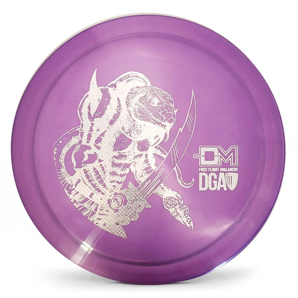 Dga First Flight Proline Avalanche Snake Warrior April 2023 Discmember -  Disc Golf Vip Exclusive 1