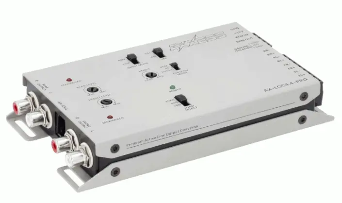Metra Ax-Loc4.4-Pro 4-Channel Active Line Output Converter With Bass Boost 1