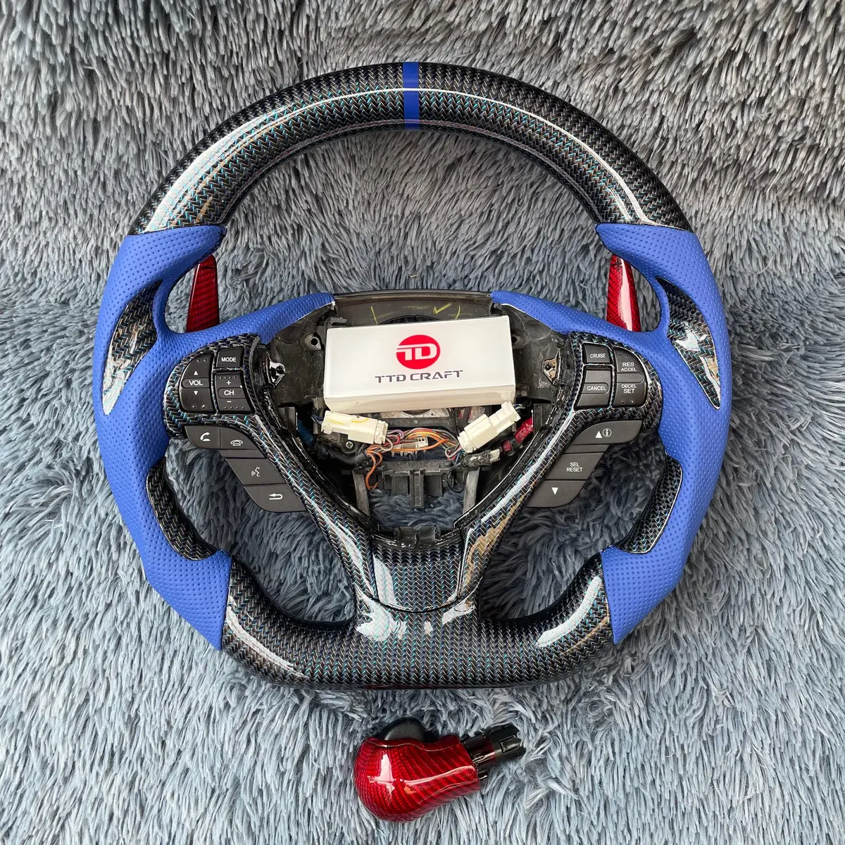 Acura Tl Carbon Fiber Steering Wheel 2009-2014 |Ttd Craft 6