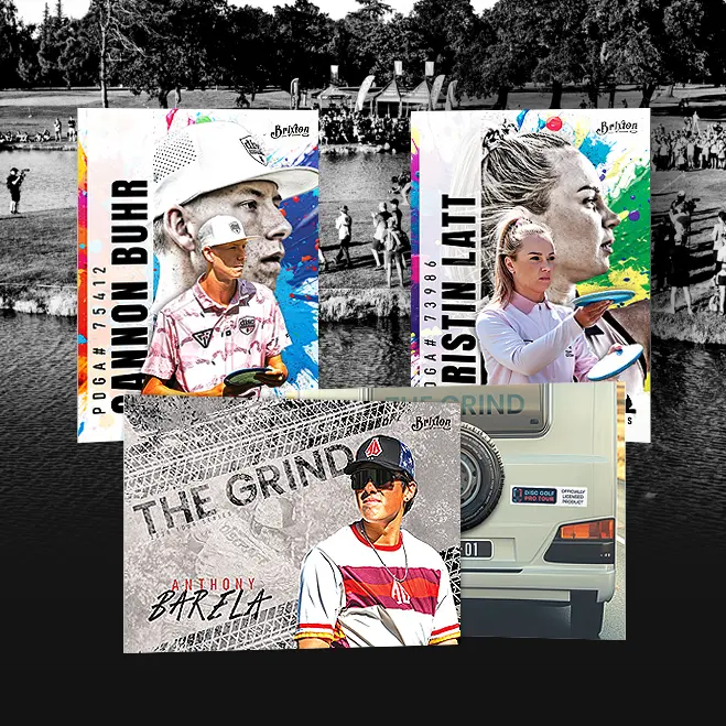 Brixton Official Disc Golf Trading Cards - 2025 Tour Series 1