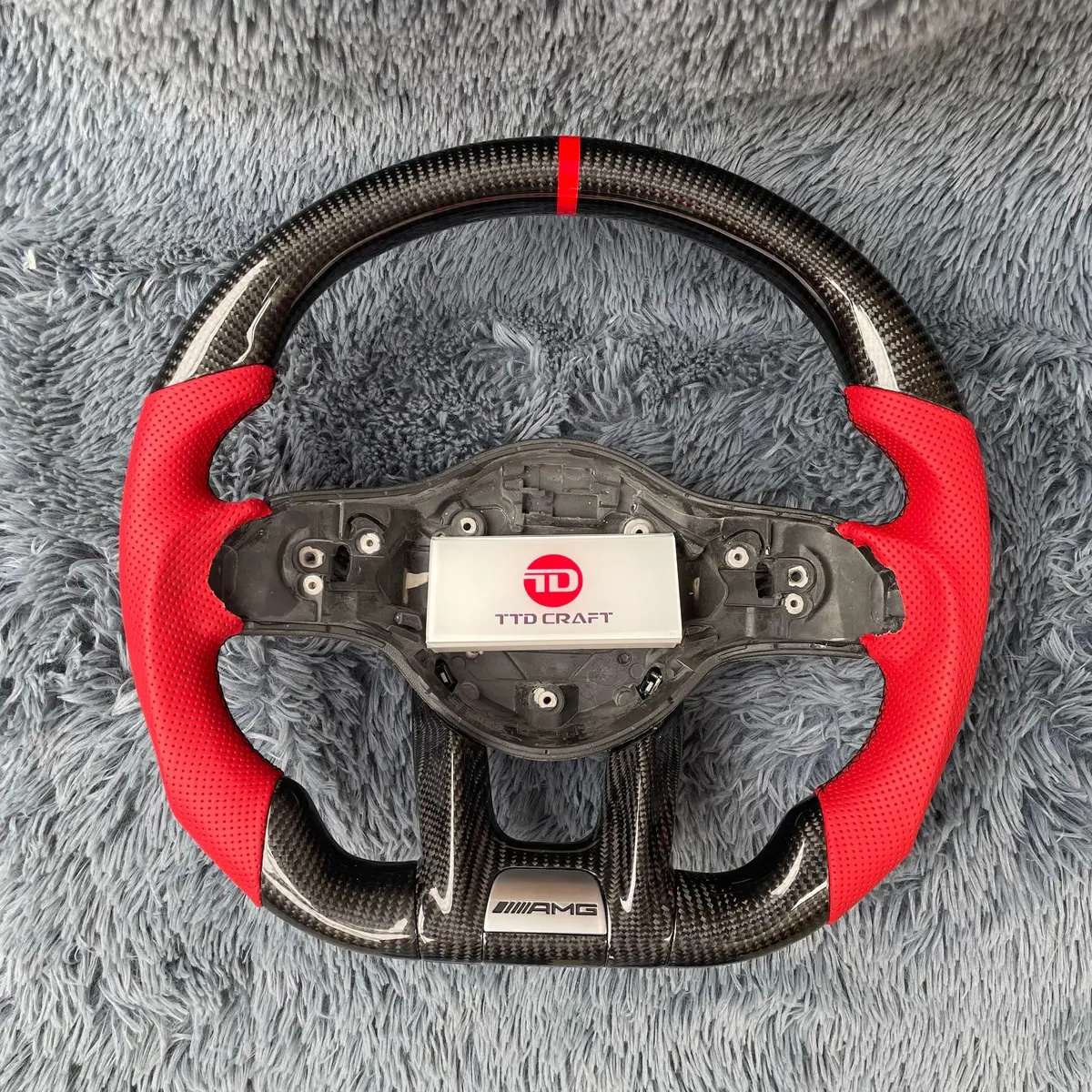 Carbon Fiber Steering Wheel For Mercedes Amg Gt | Ttd Craft 1