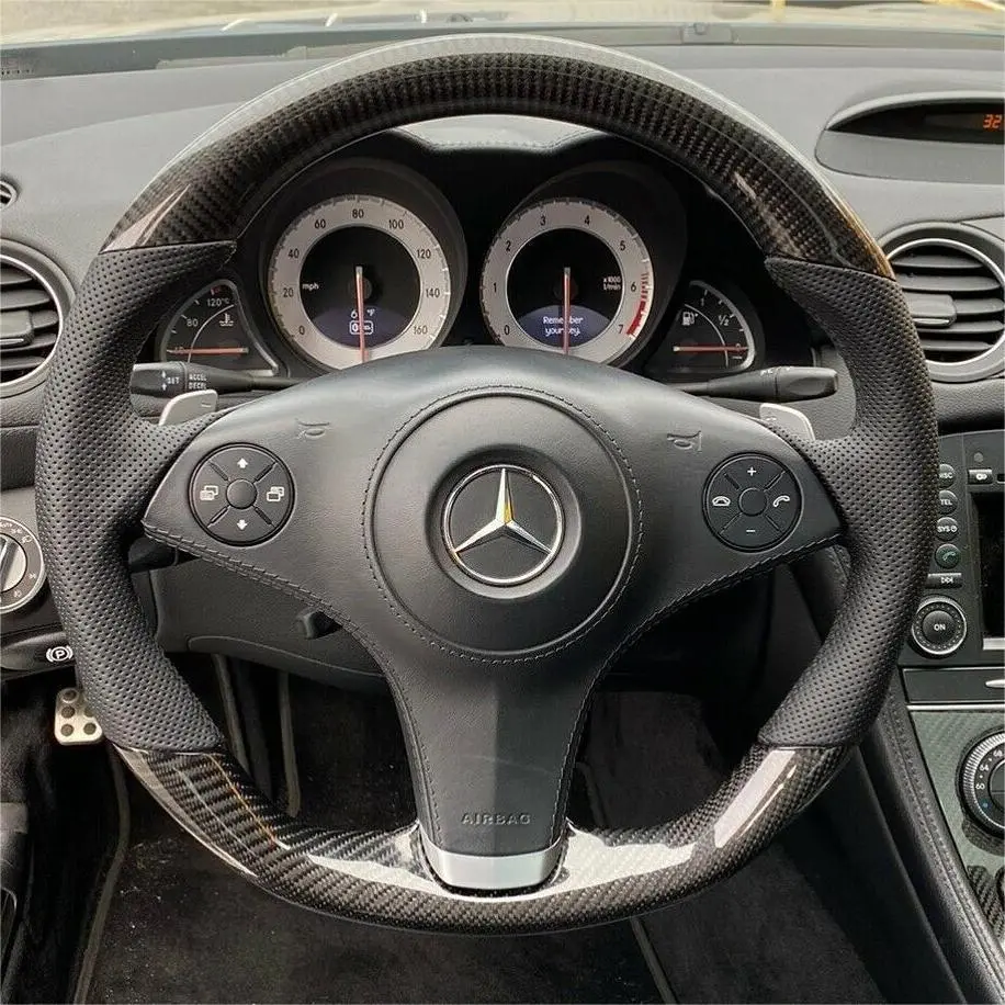 Carbon Fiber Steering Wheel For Mercedes W204 |Ttd Craft 1