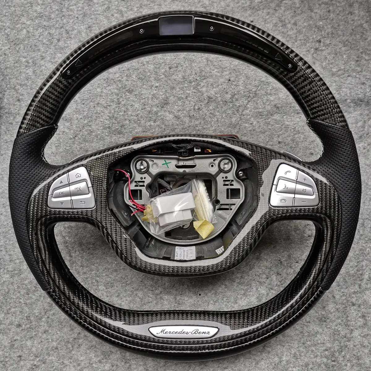 Carbon Fiber Steering Wheel For Mercedes S Class W222 S63amg | Ttd Craft 1