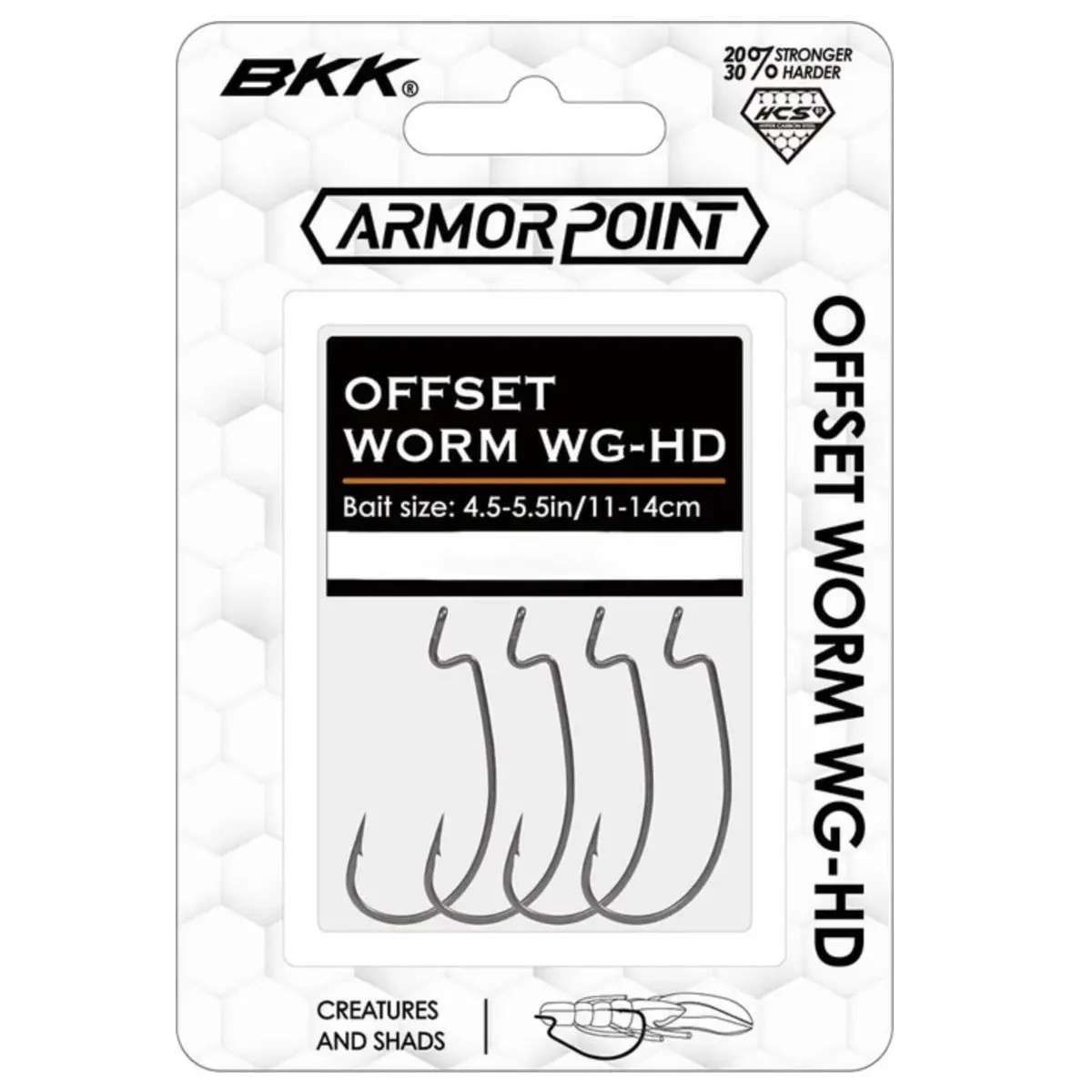 Bkk Armor Point Offset Worm Wide Gap-Hd 1
