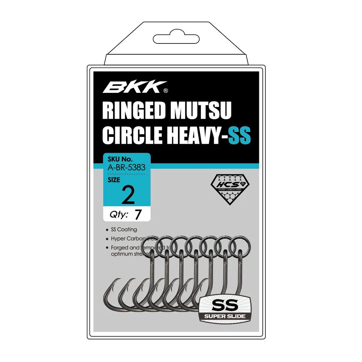 Bkk Ringed Mutsu Heavy-Ss Circle Hook 1